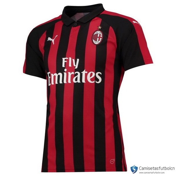 Camiseta Milan Primera equipo 2018-19 Rojo